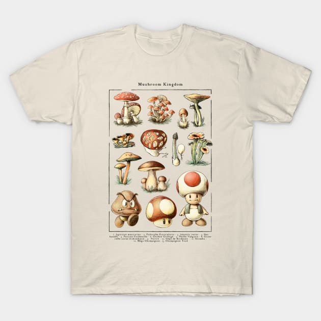 Mushroom Kingdom T-Shirt by BlancaVidal